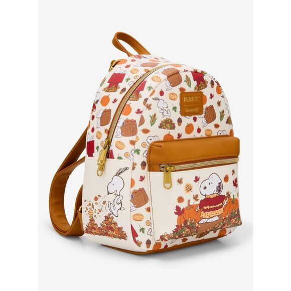 Loungefly Peanuts Snoopy Fall Cozy Mini Backpack main image 7